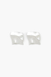Hammered Geo Drop Earrings