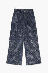 Girls Tweed Cargo Pants (Kids)