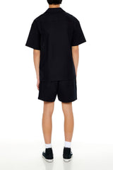 Geo Embroidered Shorts