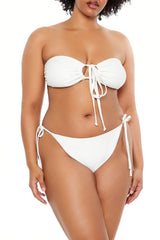 Plus Size Convertible Bandeau Bikini Top