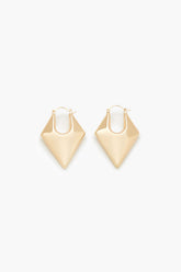 Geo Hoop Earrings