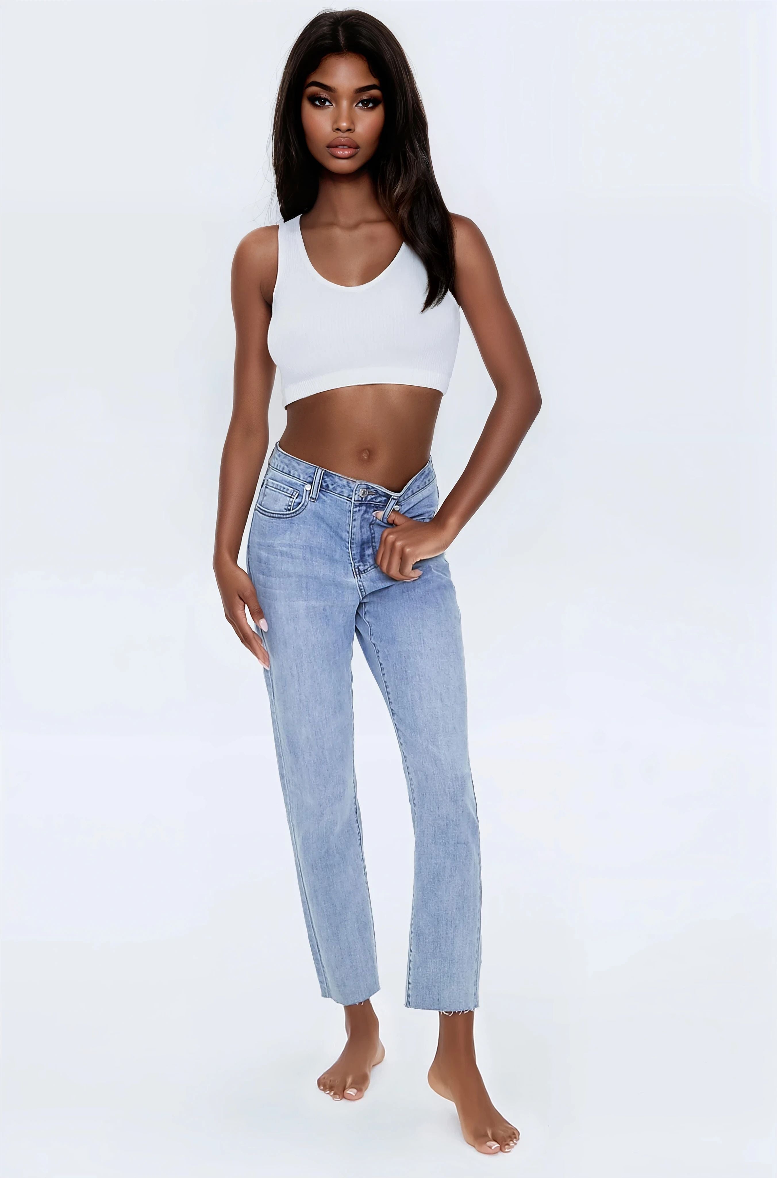 Ribbed Seamless Bralette