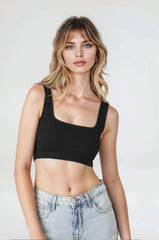 Ribbed Seamless Bralette