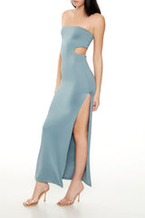 Sculpt Cutout Tube Maxi Dress
