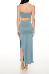 Sculpt Cutout Tube Maxi Dress