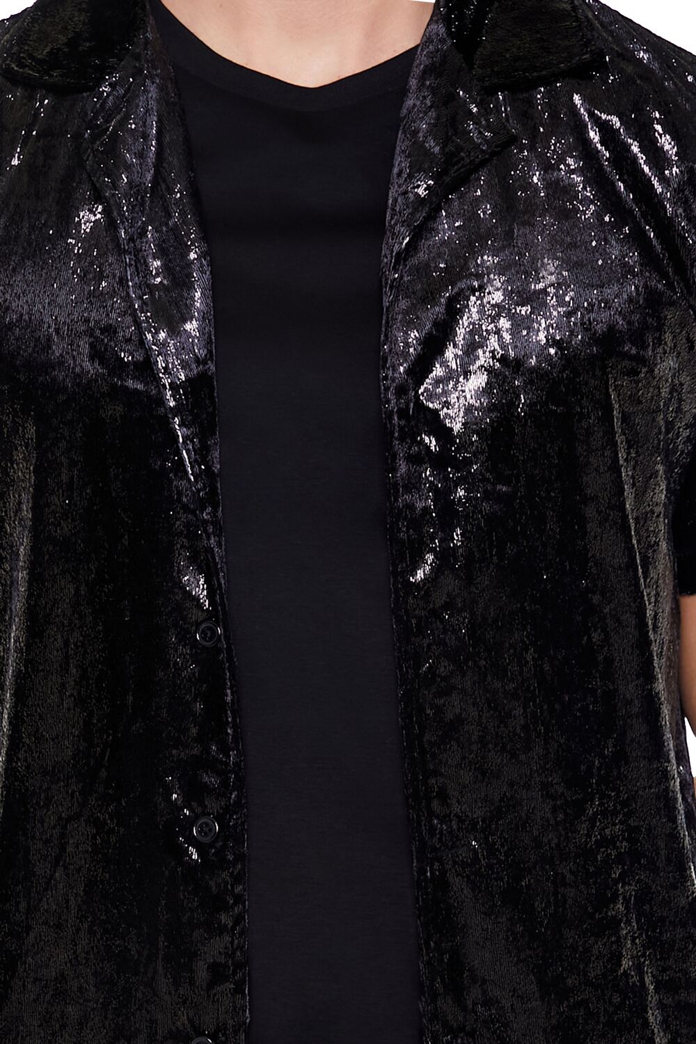 Textured Cuban Collar Shirt