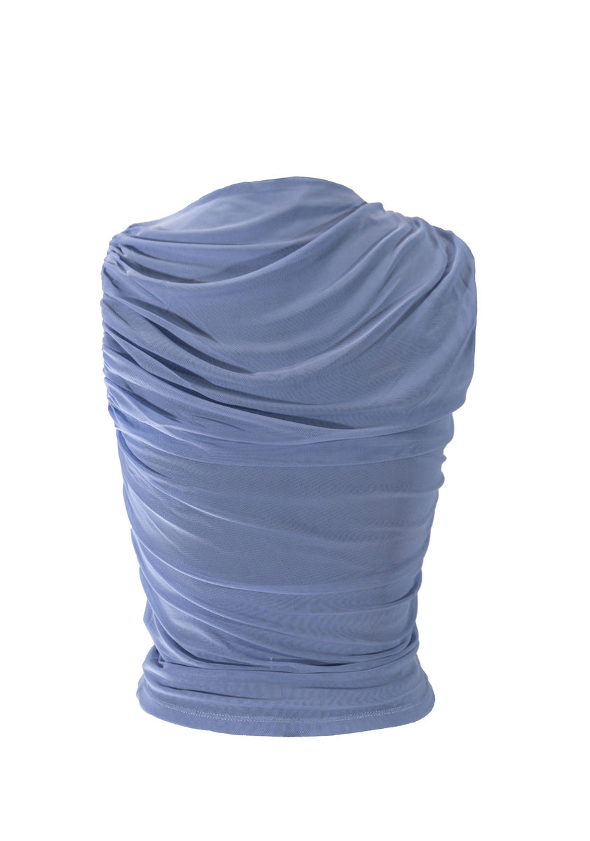 Sleeveless Ruched Top