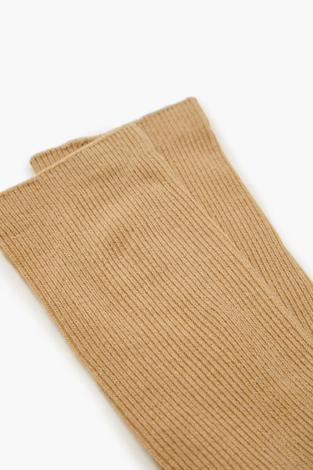 Ribbed Crew Socks