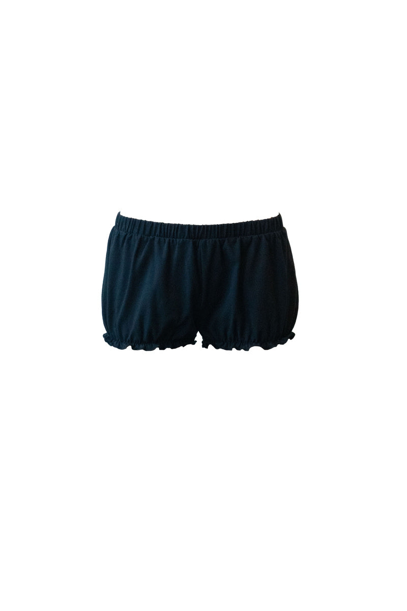 Ruffle-Hem Shorts