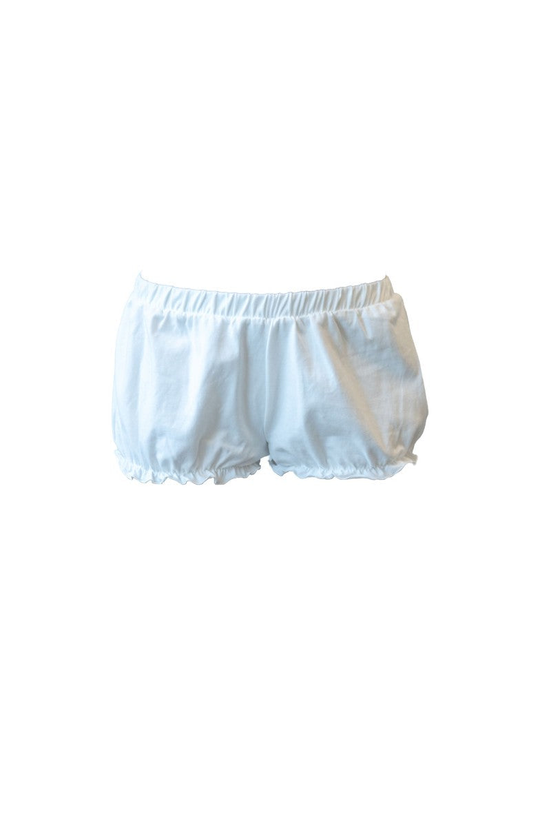 Ruffle-Hem Shorts