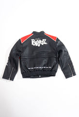 Kids Faux Leather Bratz Moto Bomber Jacket