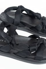 Knotted Platform Sandals