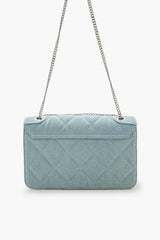 Quilted Chain-Strap Shoulder Bag