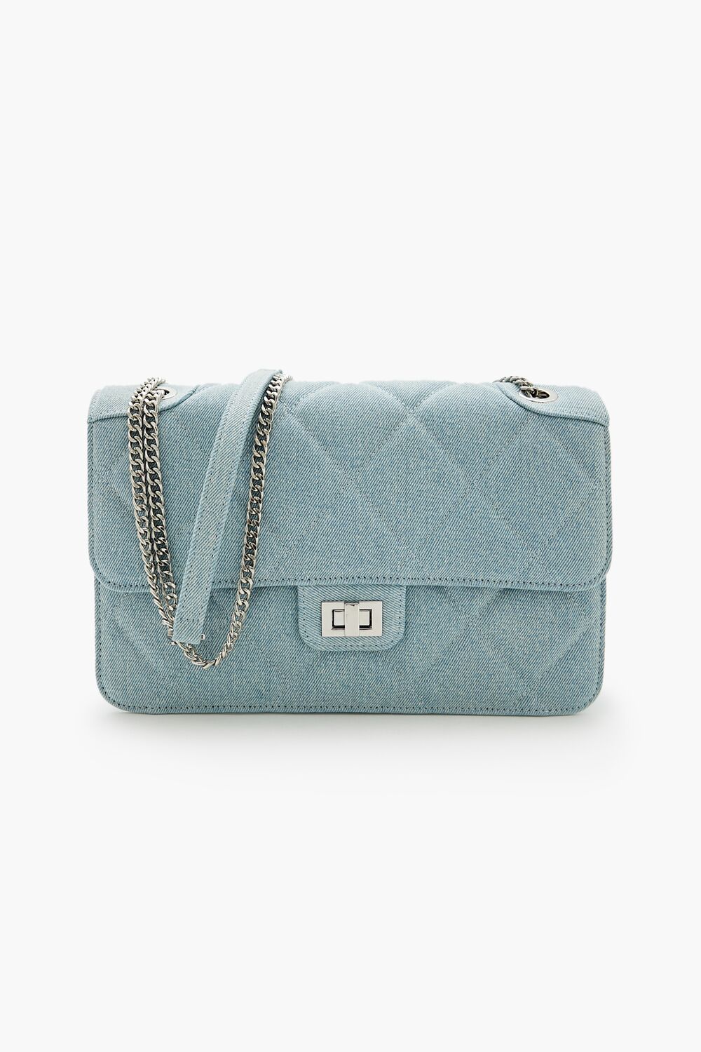 Quilted Chain-Strap Shoulder Bag