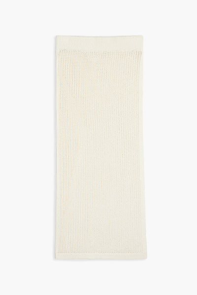 Sweater-Knit Midi Skirt