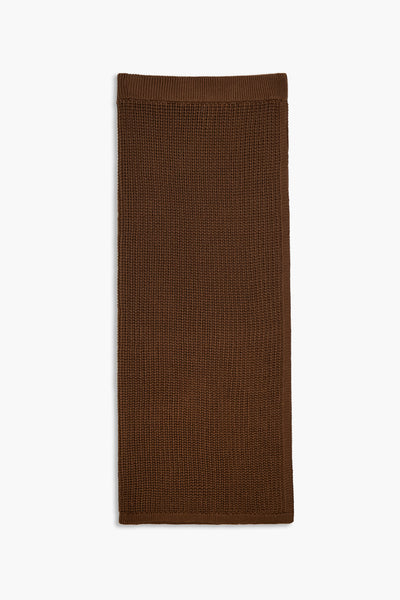 Sweater-Knit Midi Skirt