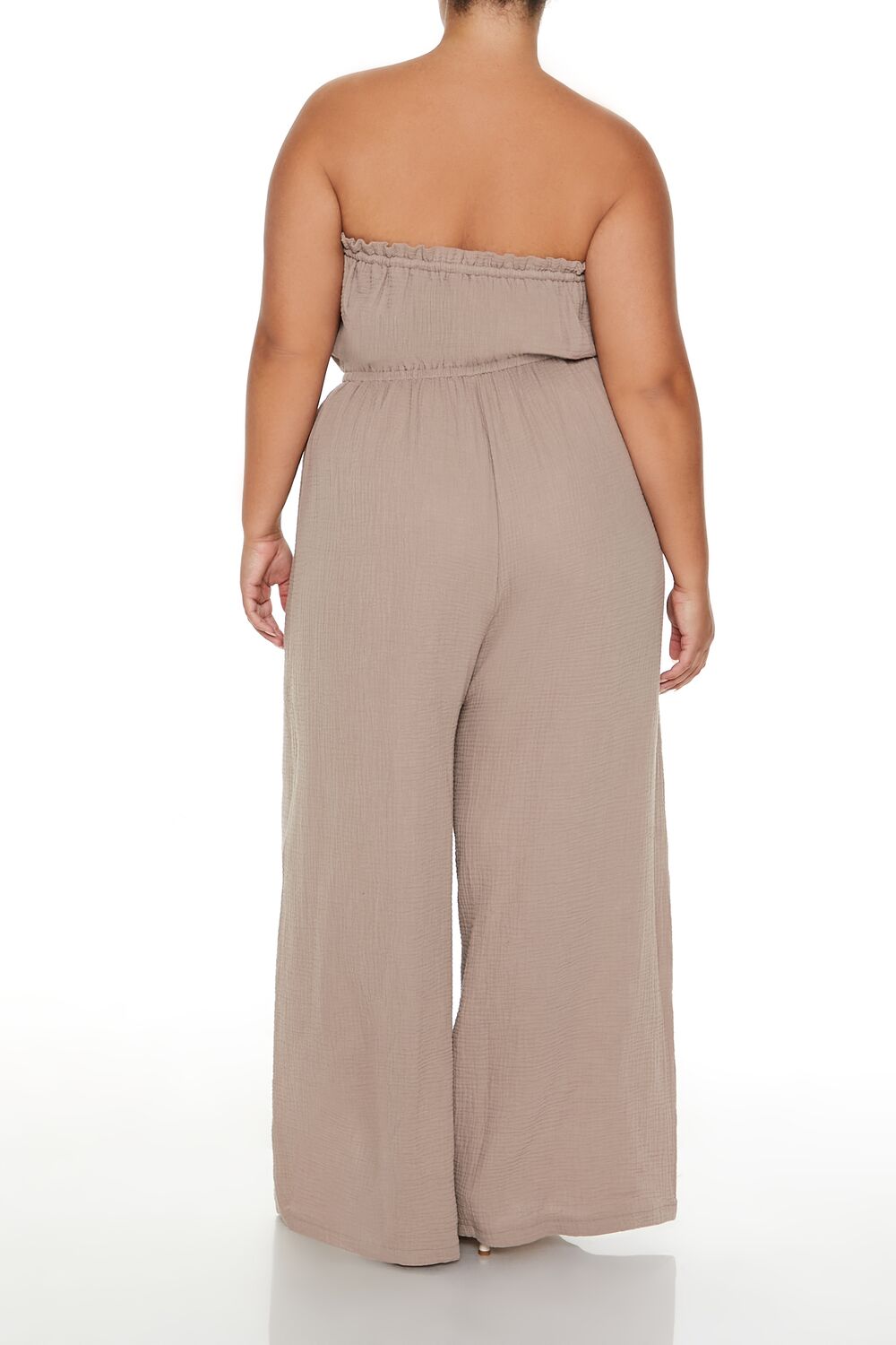 Plus Size Wide-Leg Jumpsuit