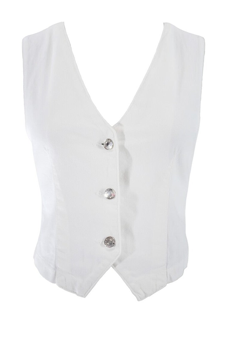 Stretch Denim Vest