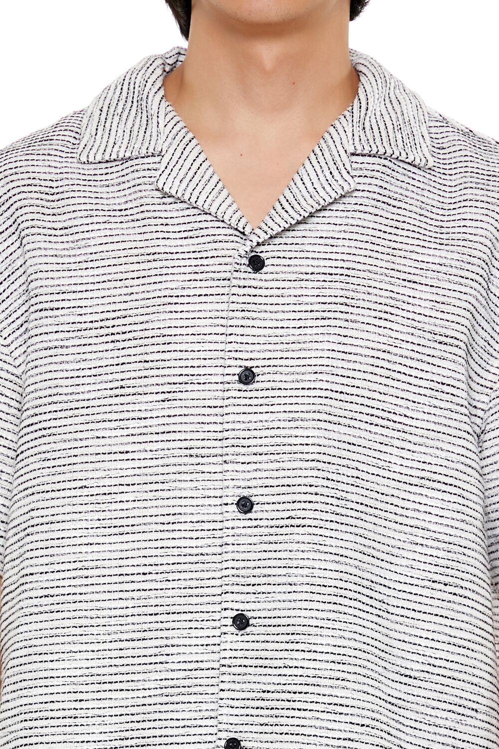 Cropped Striped Shirt