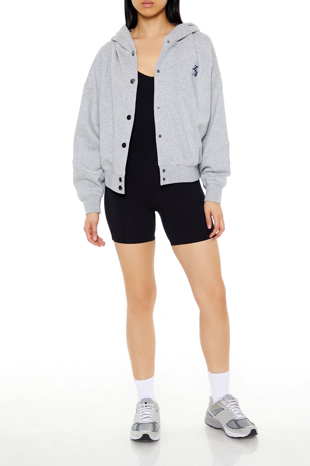 Fleece LA Embroidered Hoodie