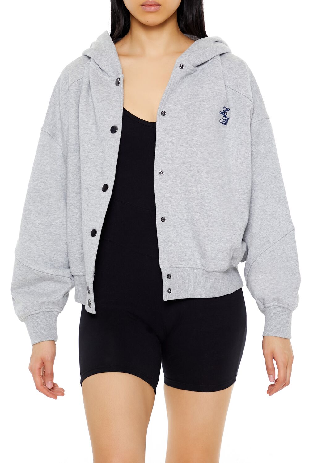 Fleece LA Embroidered Hoodie