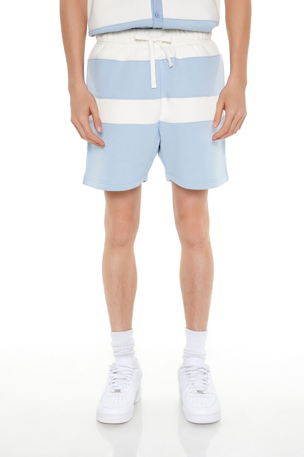 Striped Athletic Shorts