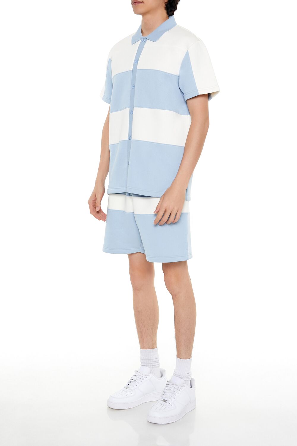 Striped Athletic Shorts