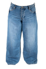 Plus Size Wide-Leg Denim Jeans
