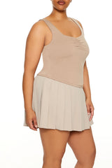 Plus Size Square-Neck Tank Top
