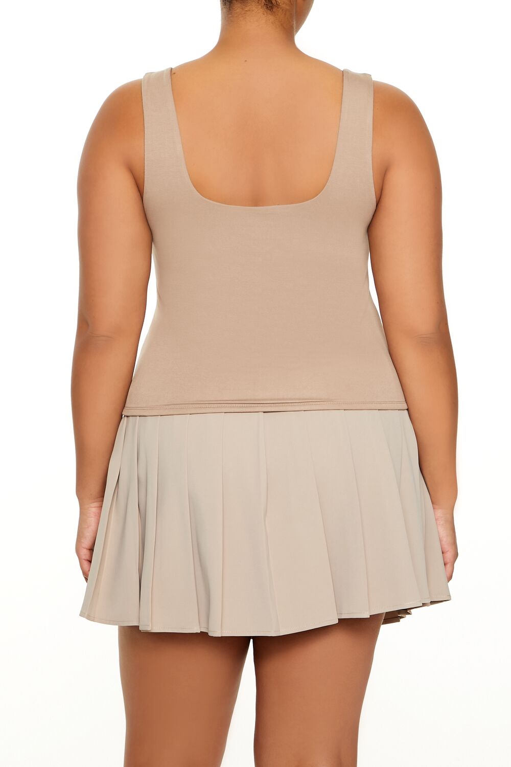 Plus Size Square-Neck Tank Top