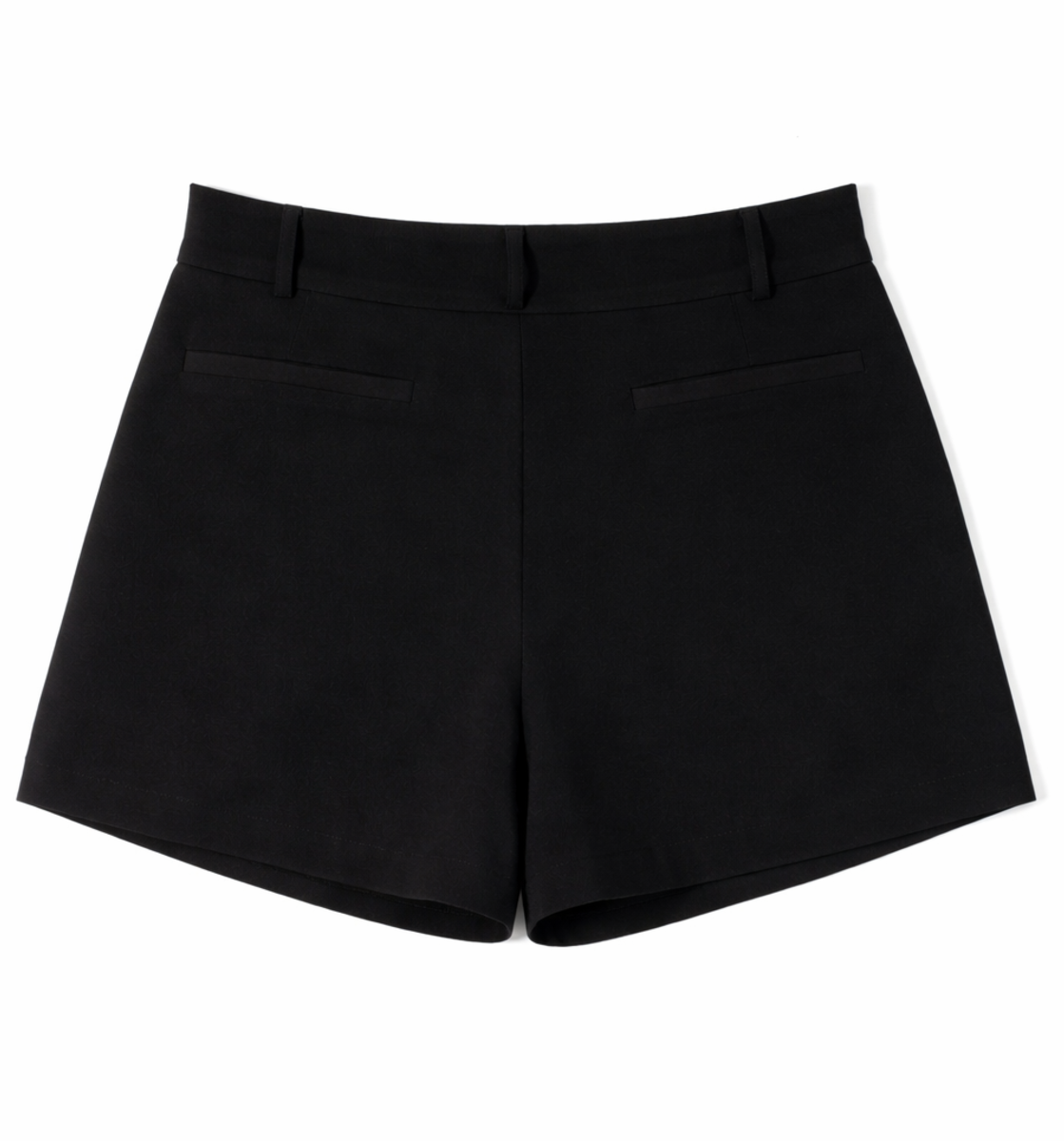 Plus Size Trouser Shorts