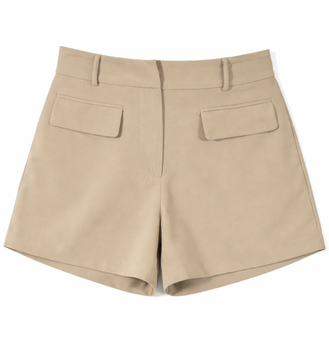 Plus Size Trouser Shorts