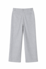 Plus Size Pleated Wide-Leg Pants