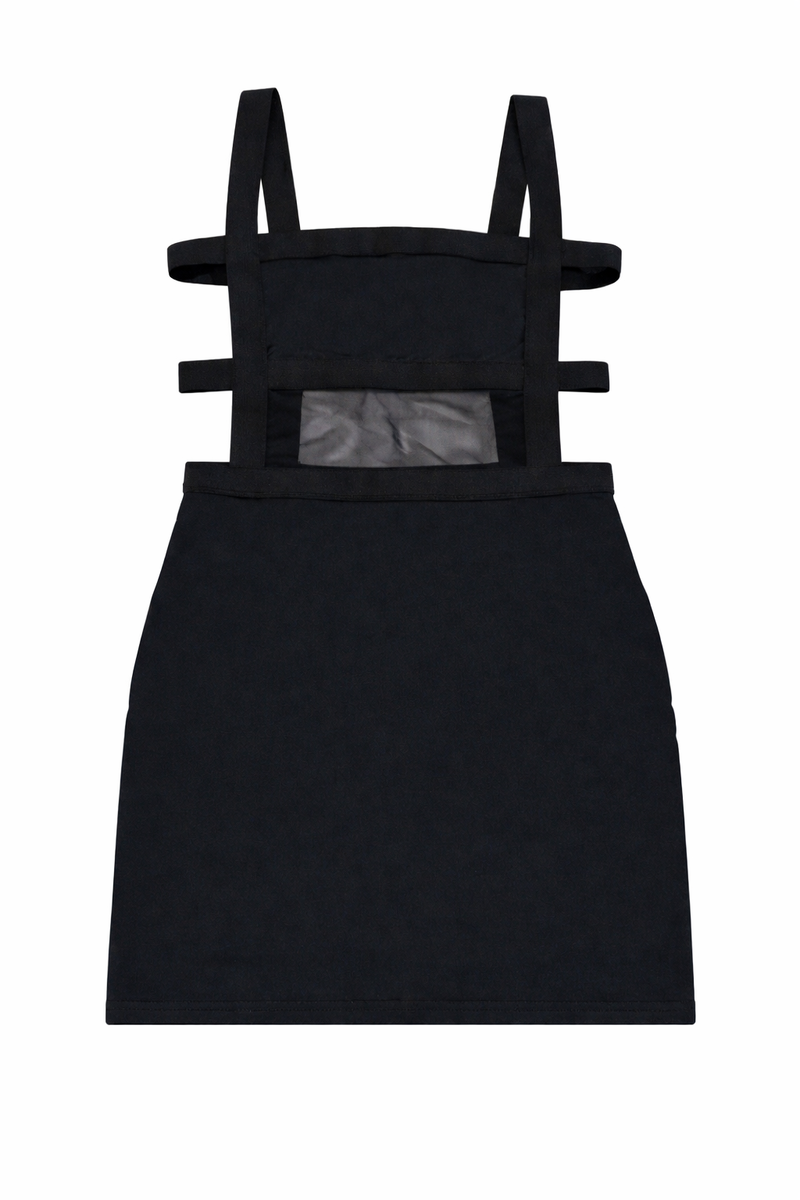 Cut-Out Sleeveless Mini Dress