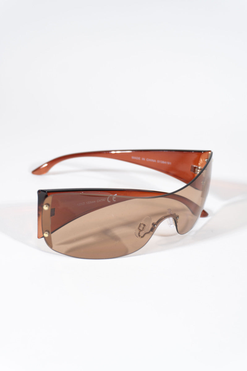 Clear Aviator Sunglasses