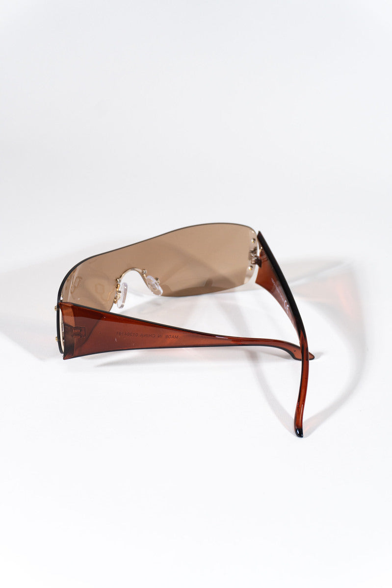 Clear Aviator Sunglasses