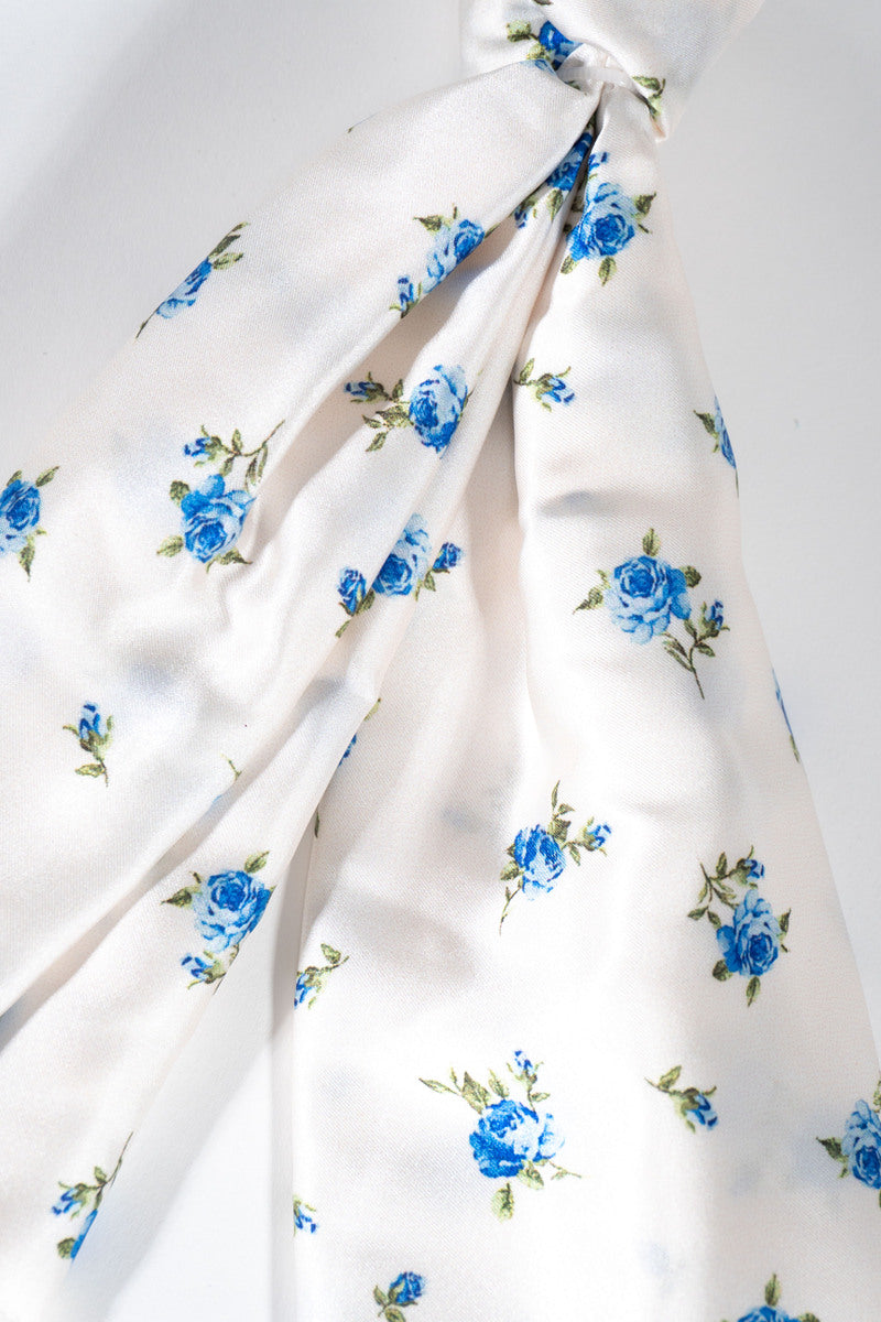 Rose Print Hair Tie