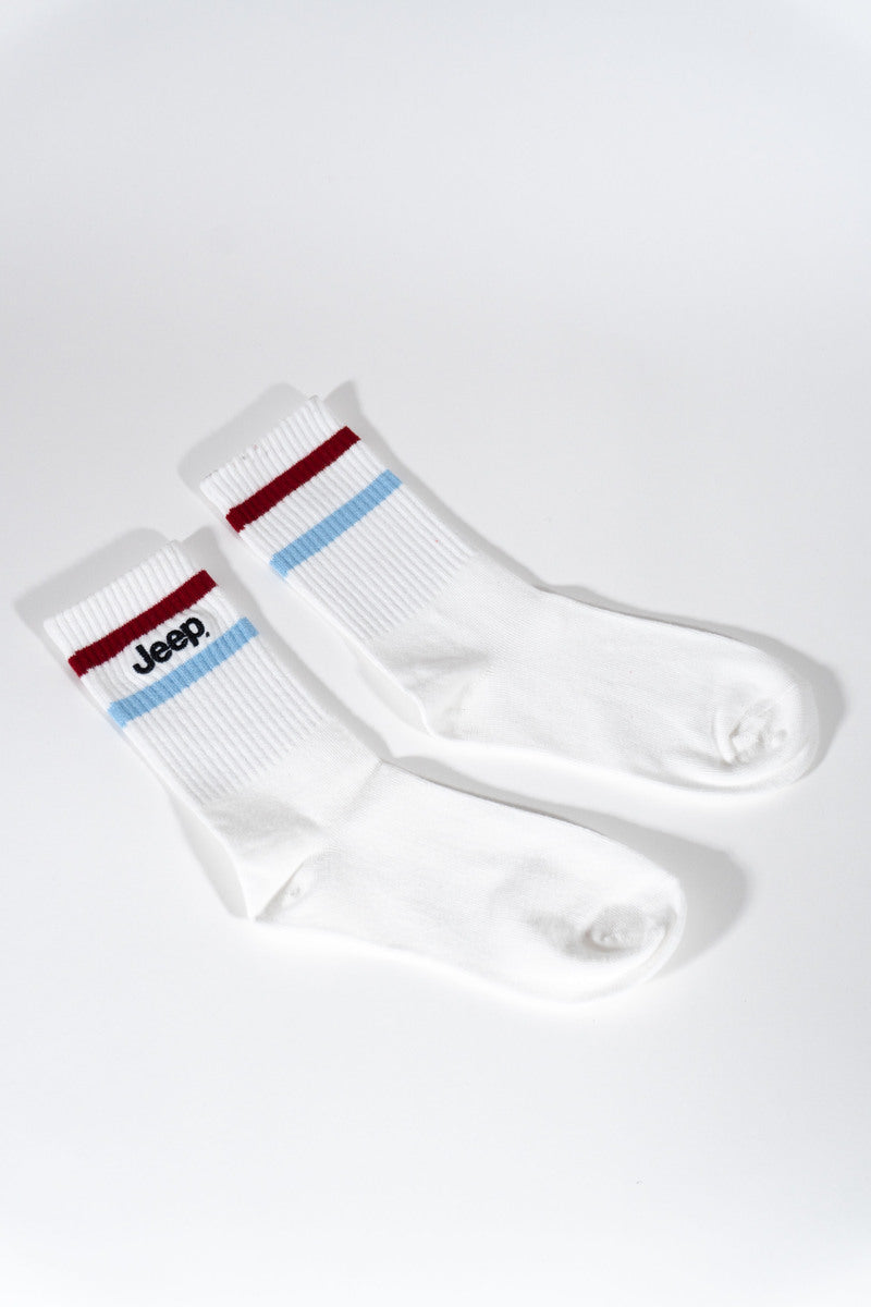 Jeep® Striped Ankle Socks