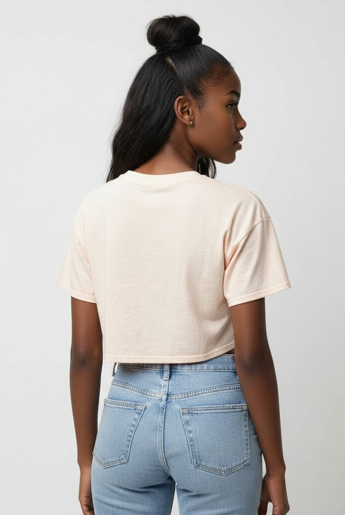 Catalina Island Boxy Cropped Tee