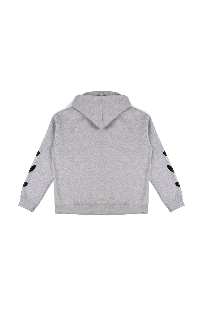 Skeleton Graphic Zip-Up Hoodie