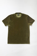 Velvet Crew Neck Tee