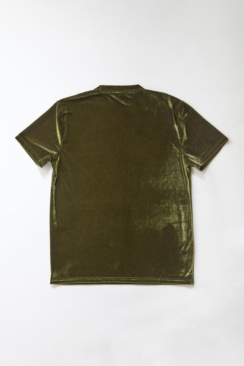 Velvet Crew Neck Tee