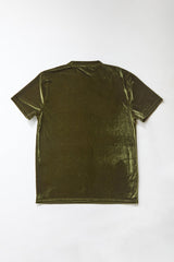 Velvet Crew Neck Tee