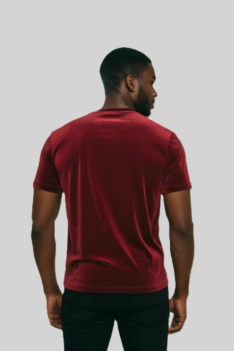 Velvet Crew Neck Tee