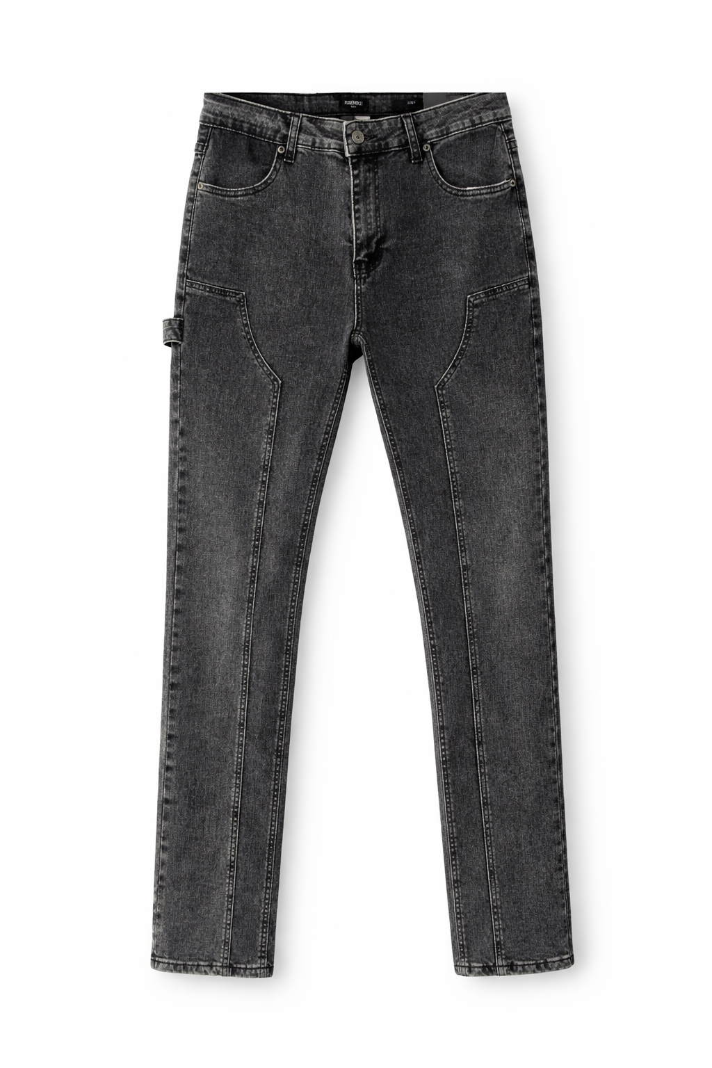Carpenter Detail Slim Fit Jeans