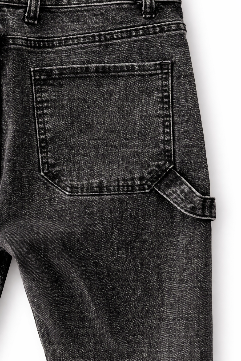 Carpenter Detail Slim Fit Jeans