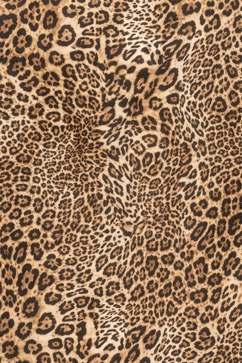 Satin Leopard Print Shirt