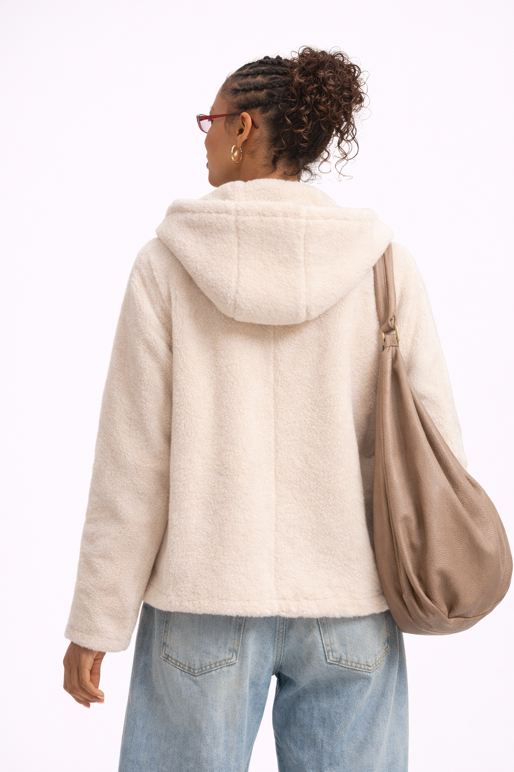 Hooded Sherpa Toggle Jacket