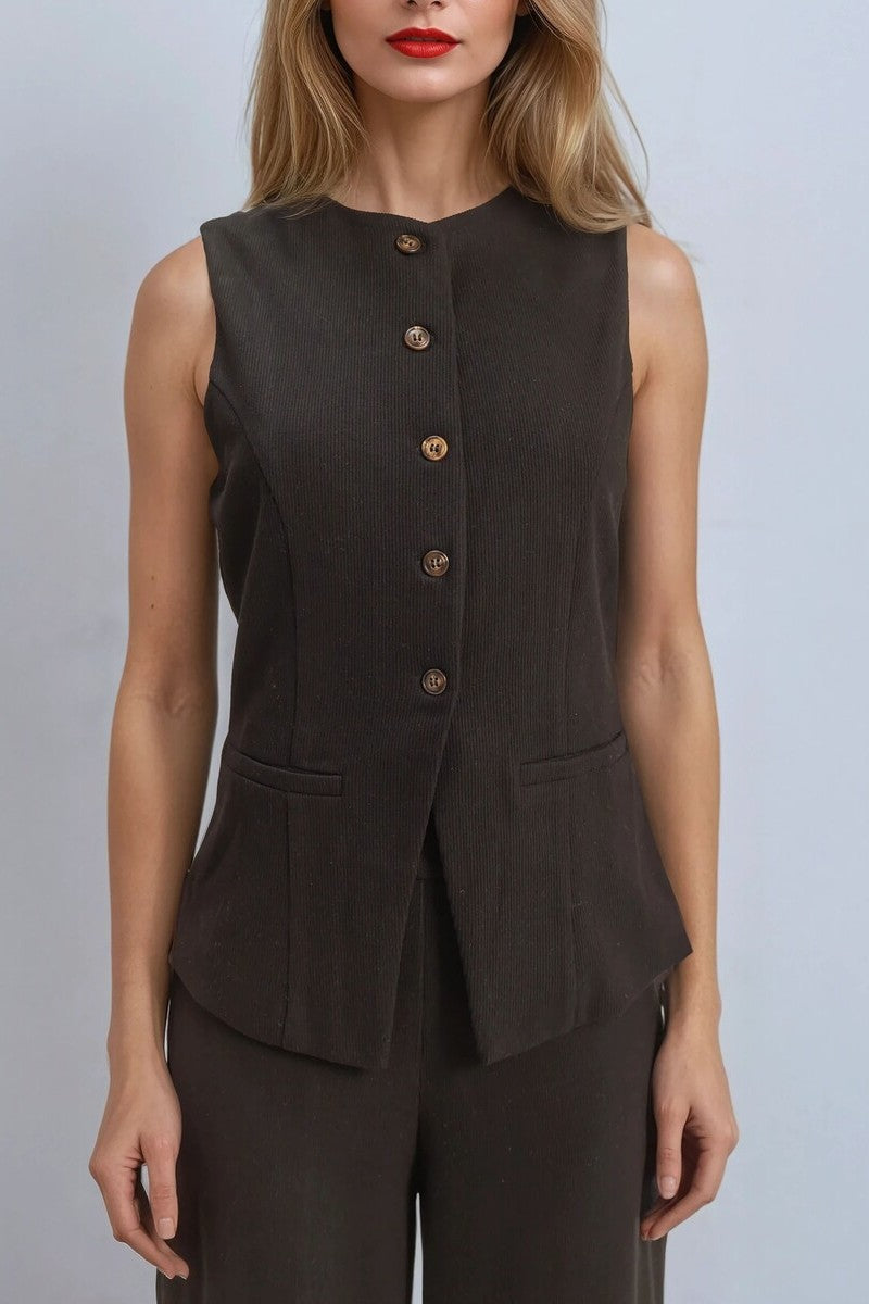 Knit Vest & Pant Set