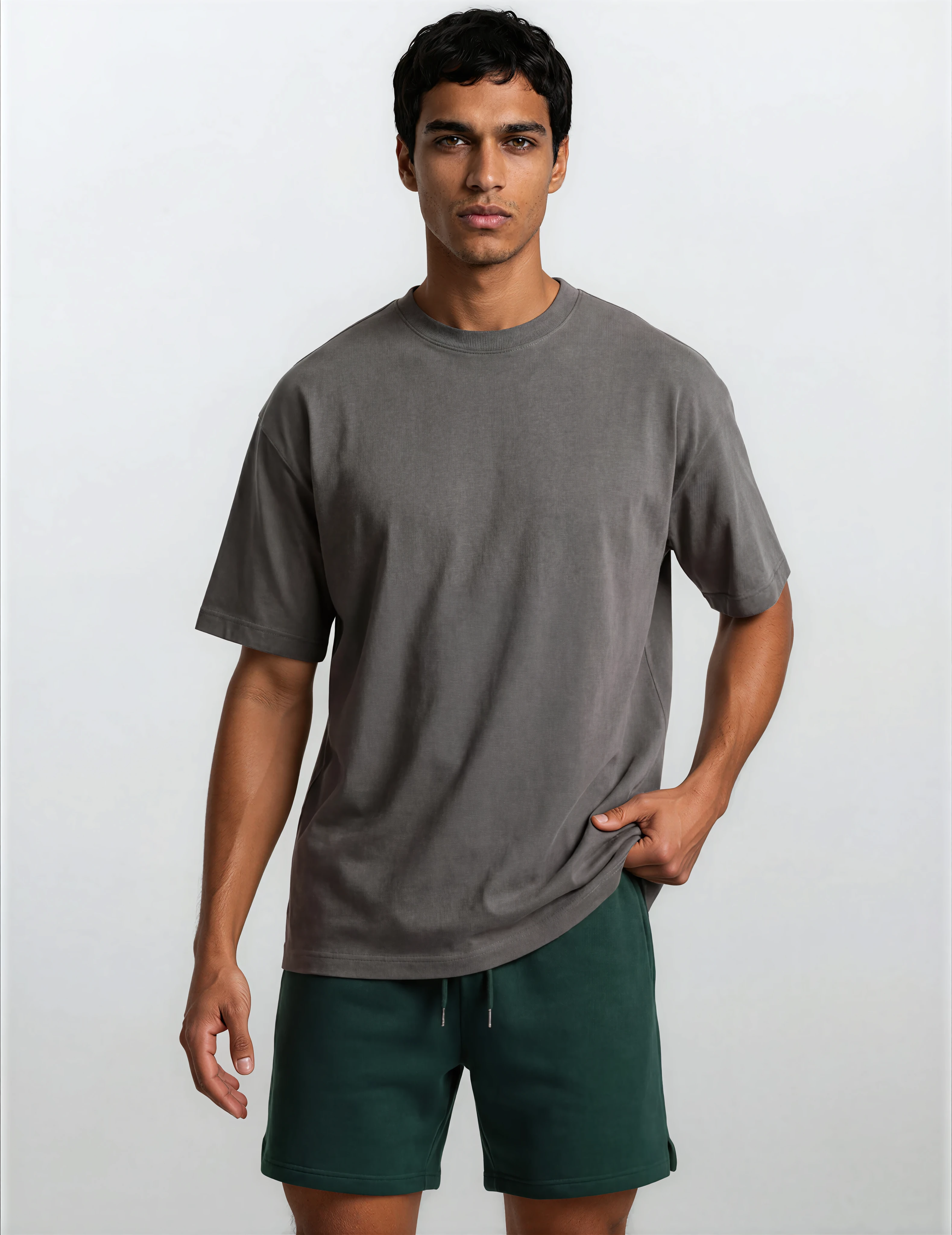 Fleece Drawstring Shorts